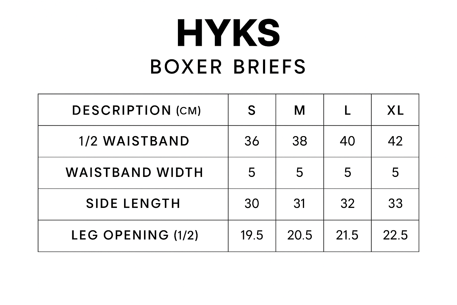 HYKS Boxers (3-Pack)