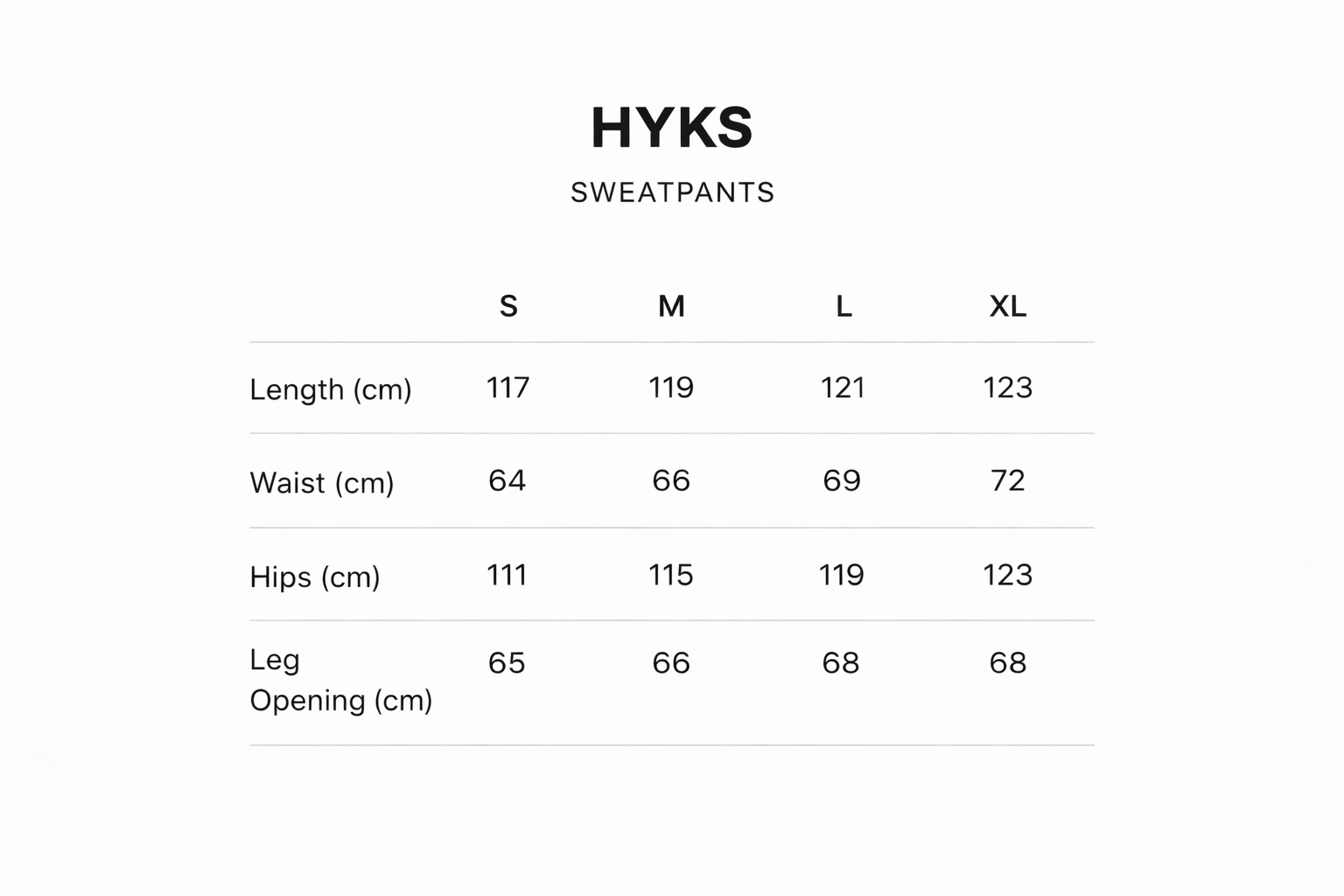 HYKS Studios Sweatpants